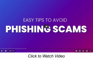 Tips to Avoid Phishing Scams